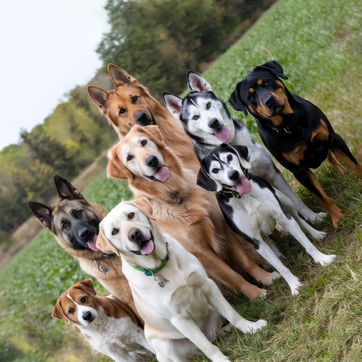 group-chiens